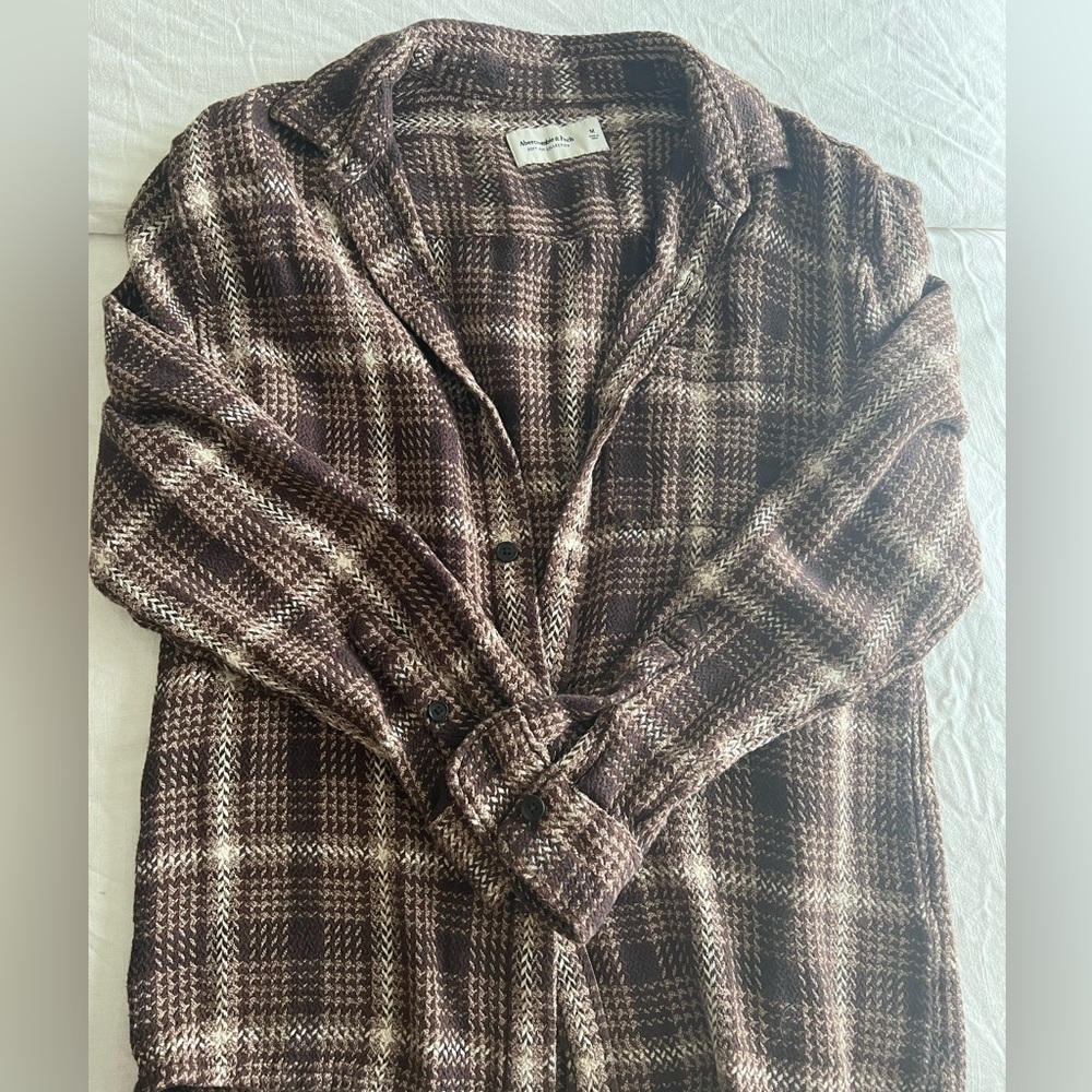 Abercrombie Plaid Overshirt